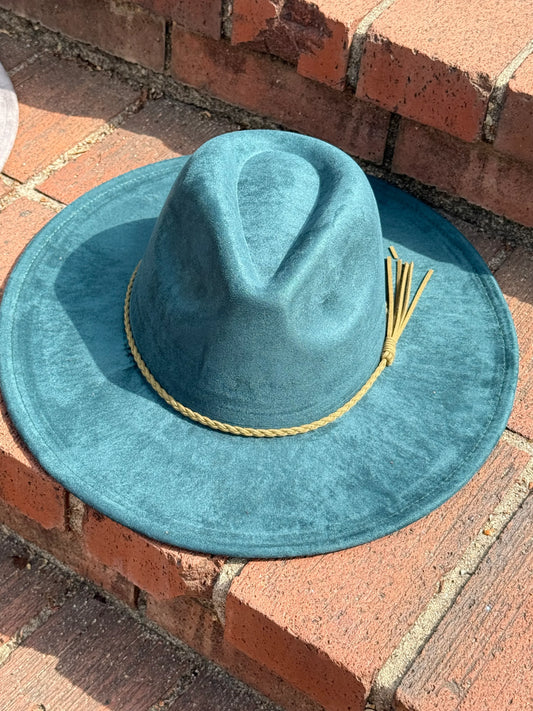 Everyday premium Suede Fedora Hat - Accessorizmee