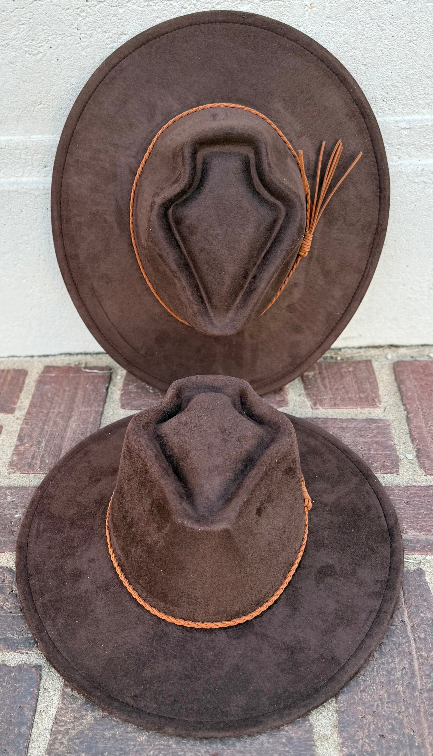 Arrowhead widebrim Vegan Fedora Hat