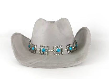Premium Parly Suede Cowboy Hat