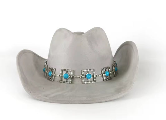 Premium Parly Suede Cowboy Hat