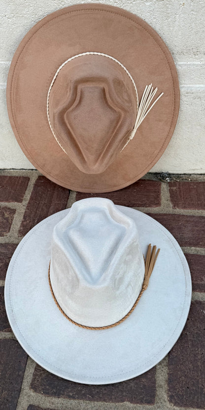 Arrowhead widebrim Vegan Fedora Hat