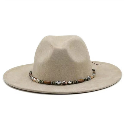 Kos Suede Fedora Hat