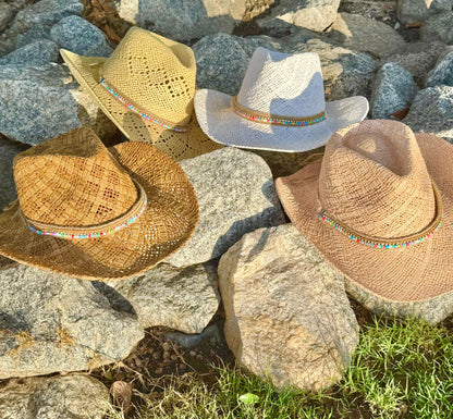 Relaxed Straw Cowboy Hat