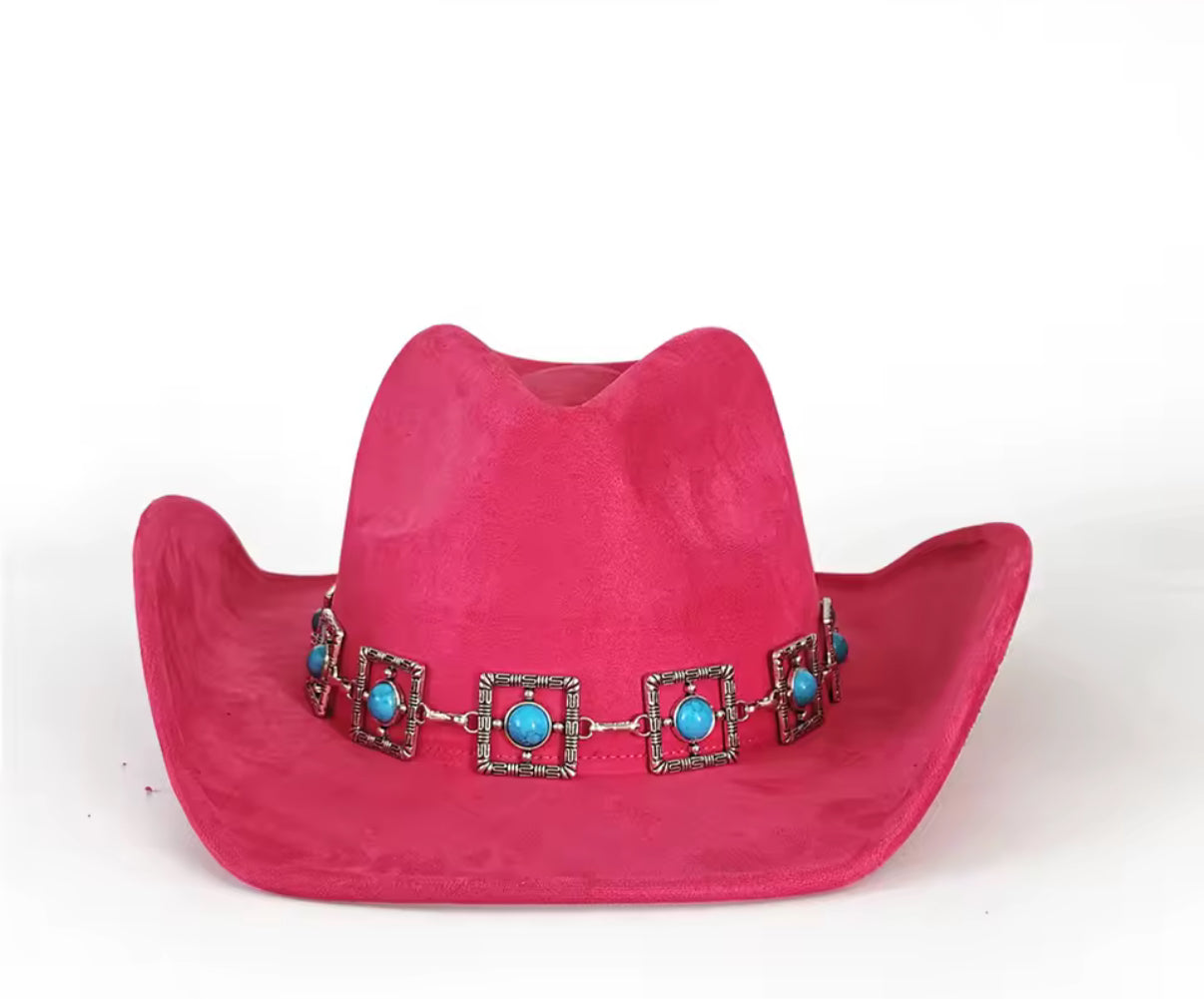 Premium Parly Suede Cowboy Hat