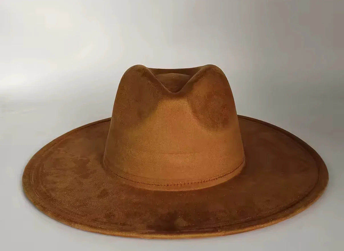 Dreams Suede Wide Brim Hat - Accessorizmee