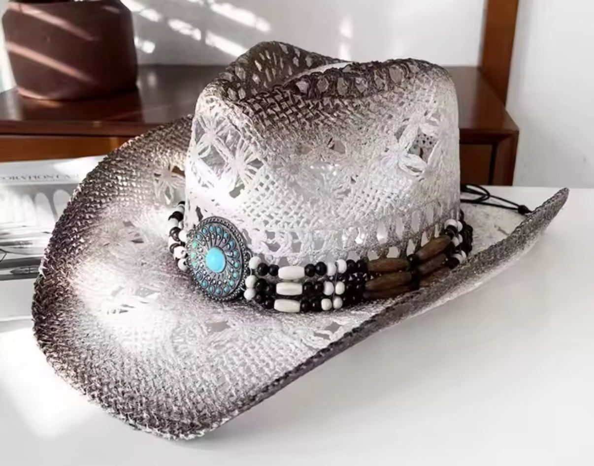 Riding Country Straw hat-khaki