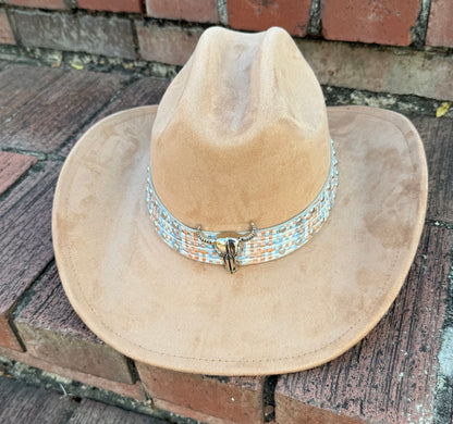Premium Roughstock Suede pinched Cowboy Hat
