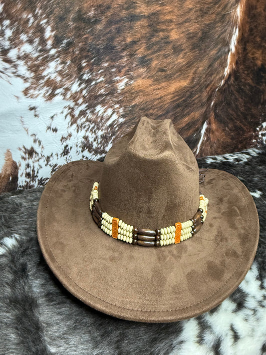 Premium Maze Suede Cowboy Hat