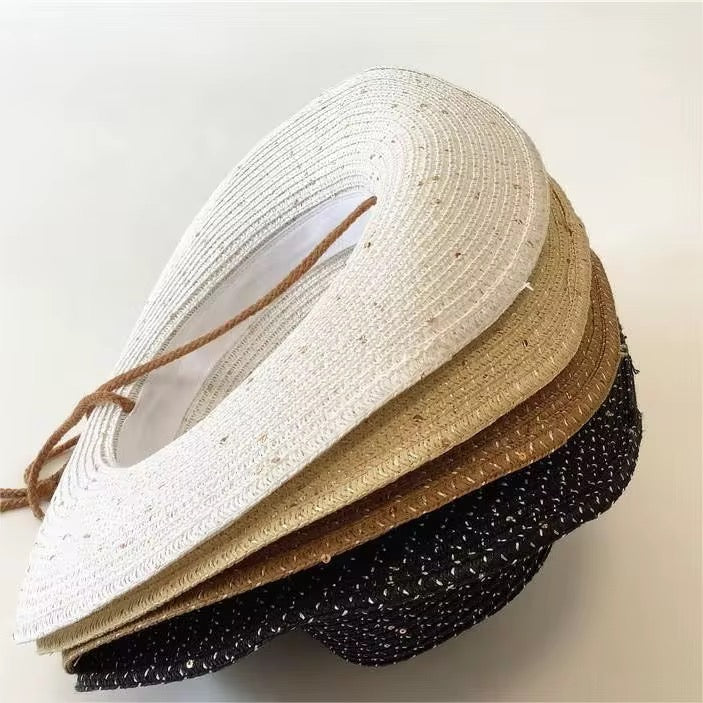 Western Spark Woven Straw Cowboy Hat