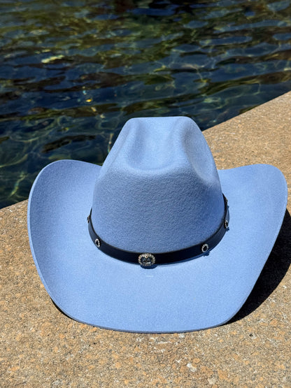 Diamond dice 100% Wool Cowboy Hat Solid, Solid Cowboy Hat for Burning