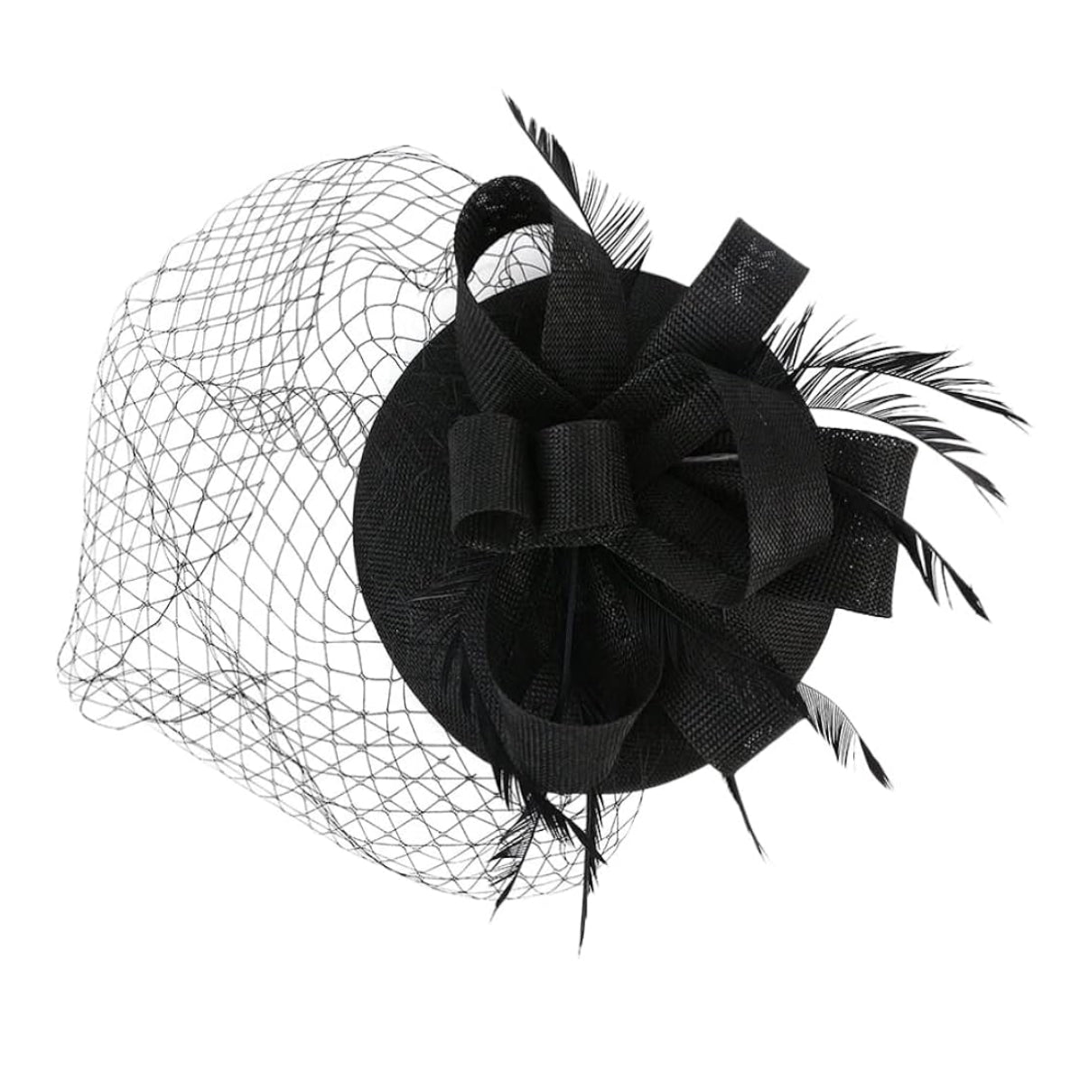 Women's Hair Clips Fascinator Headband Lace Headband Womens Wedding Dress Fascinator Veil Hat Bridal Headpieces for Wedding Veil