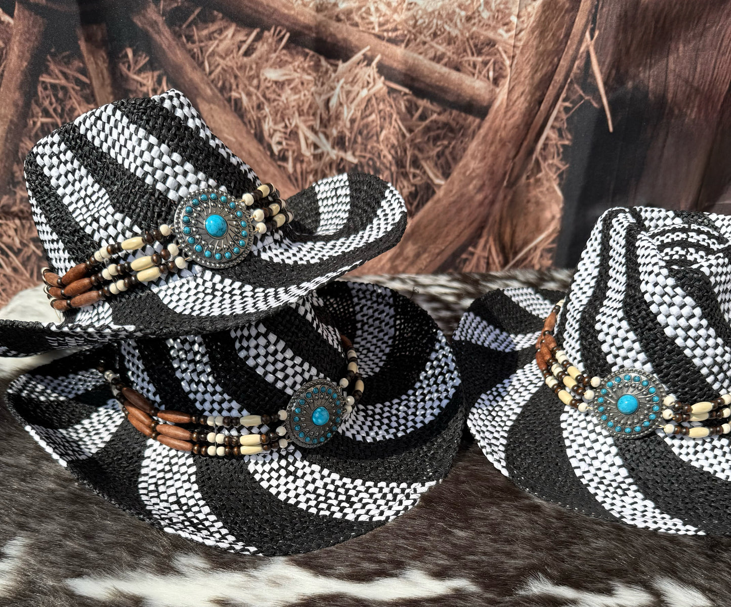 Country Straw Cowboy hat  - daze