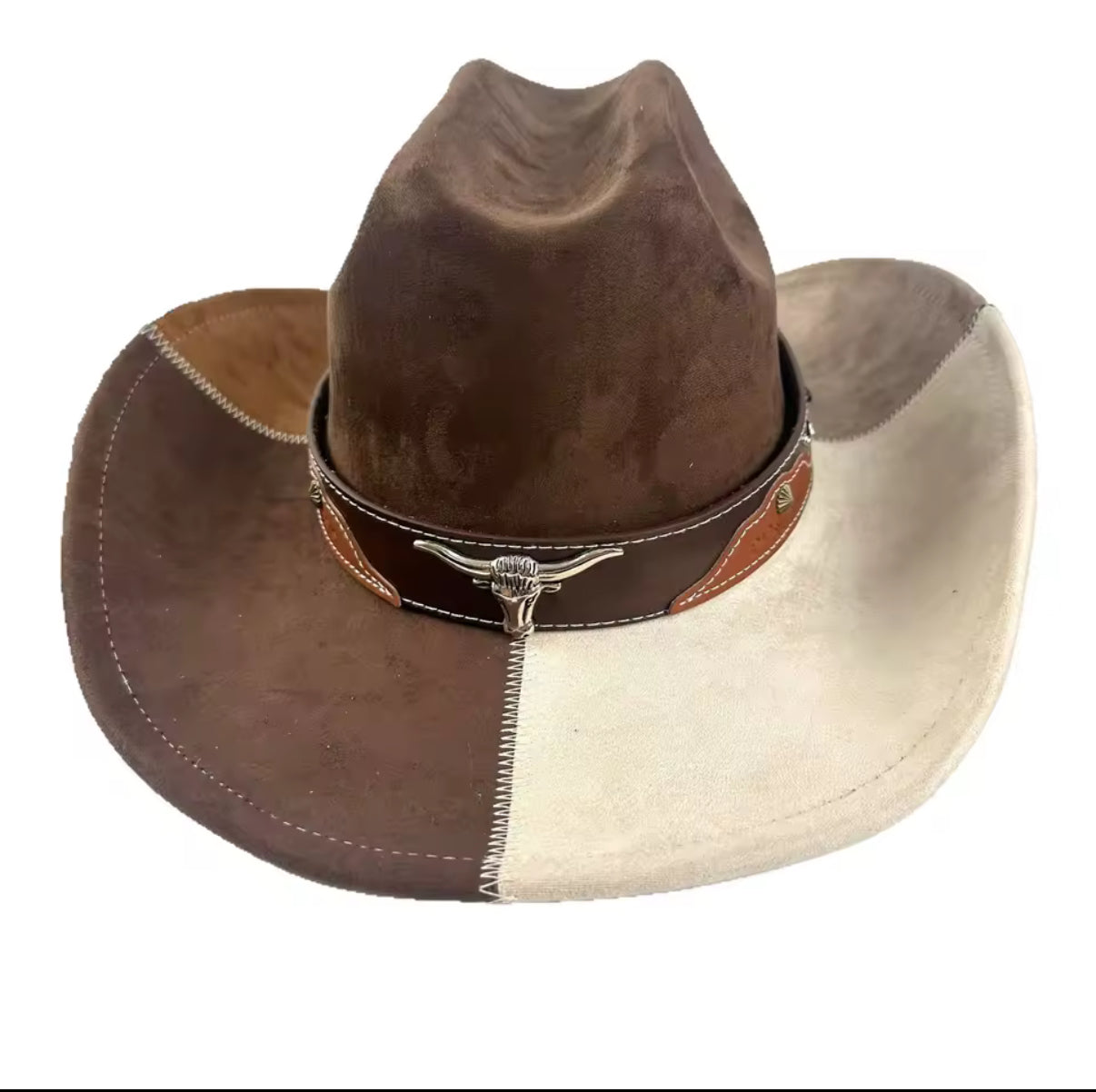 Patchland Accessory Suede Cowboy Hat