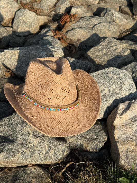 Relaxed Straw Cowboy Hat