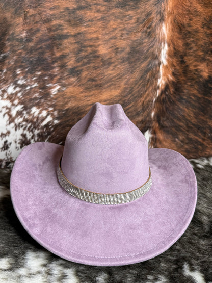 Premium DiamondSuede Cowboy Hat - Accessorizmee