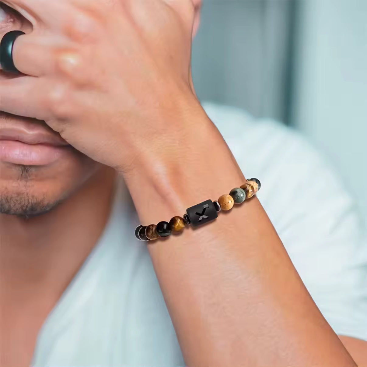 Natural beaded Zodiac Bracelet - Accessorizmee