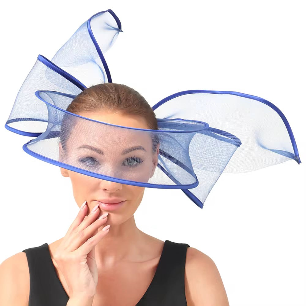 Fascinator Wedding Pillbox Hat Women Elegant Fascinator Hats Hair Clip Church Ladies Party Headpiece Headwear