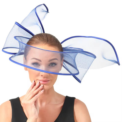 Fascinator Wedding Pillbox Hat Women Elegant Fascinator Hats Hair Clip Church Ladies Party Headpiece Headwear