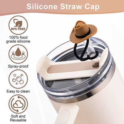 Silicone Straw Covers Cap