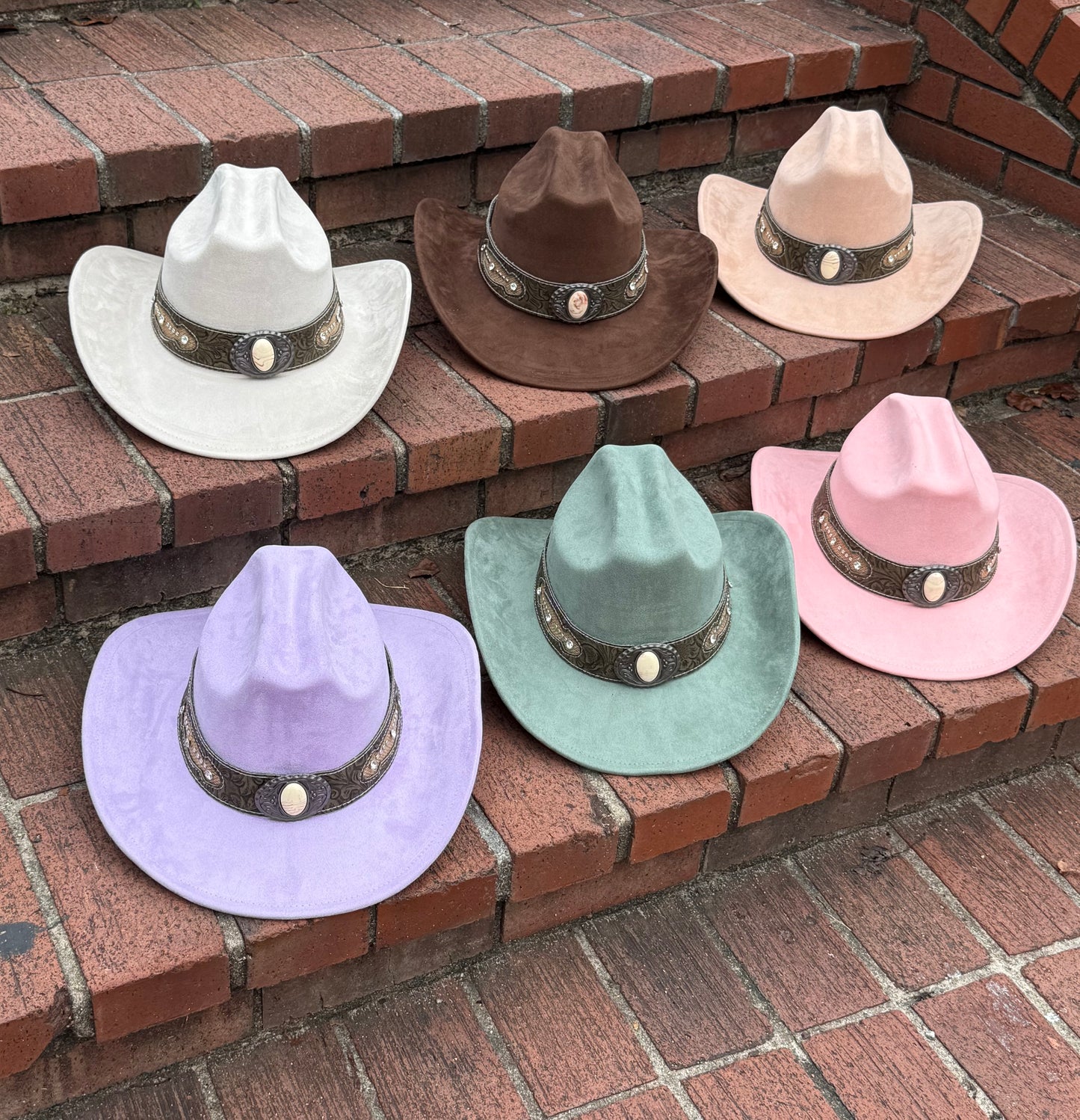 Premium Suede Cowboy Hat - Depths Design,  Unisex ,Adjustable & Stylish Suitable for Pyrography, Laser Engraving