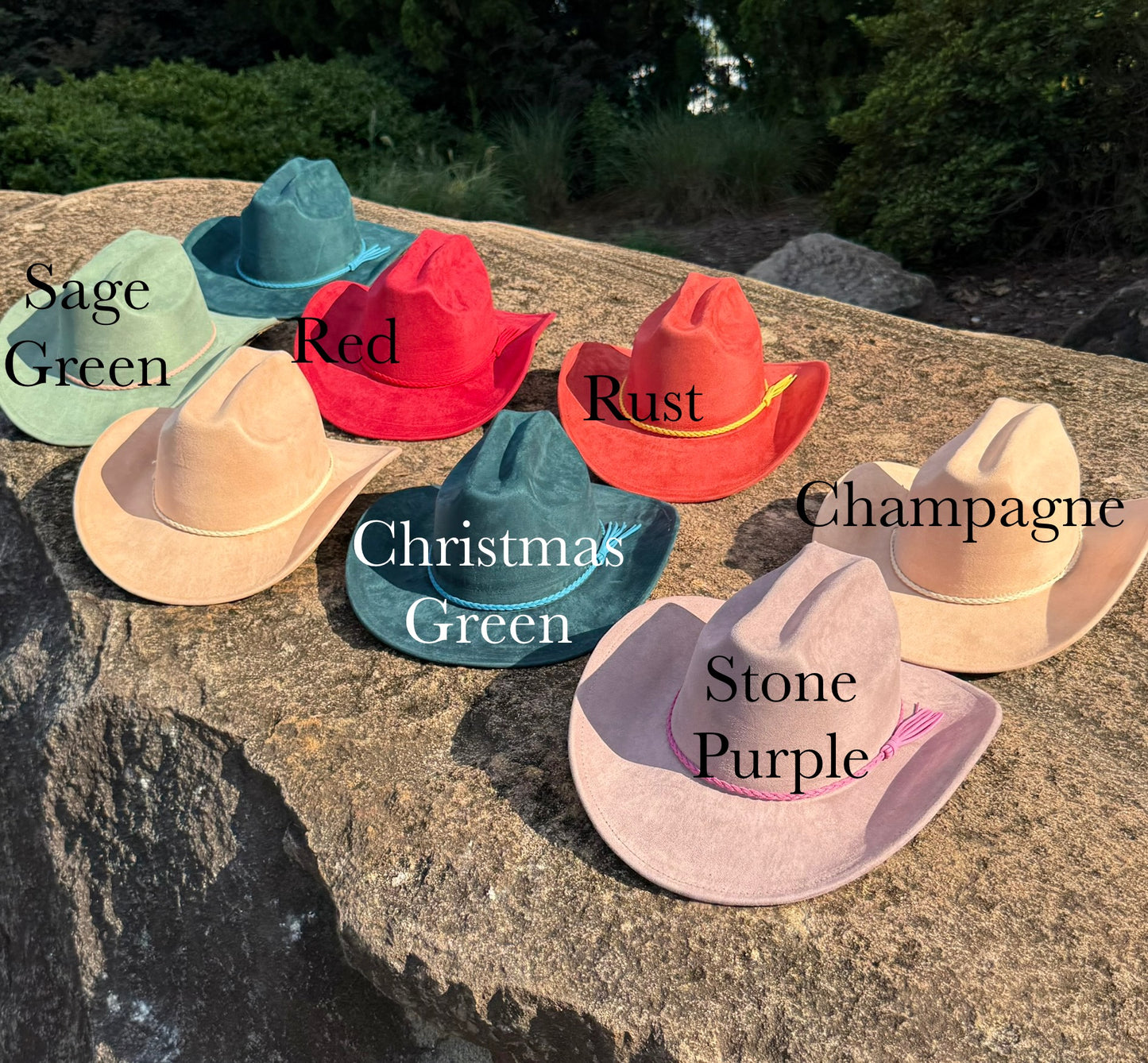 Vegan Suede Cowboy Hat Solid, Solid Cowboy Hat for Burning,, Rancher Hat, Wide Brim Hat, Hat for customization