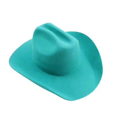 100% Wool Cowboy Hat Solid, Solid Cowboy Hat for Burning