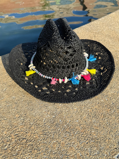 Spring Hand Woven Straw Cowboy Hat