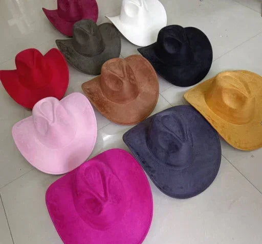 Premium Suede Cowboy Hat - Accessorizmee