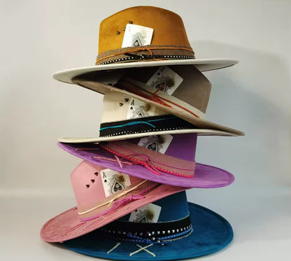 Custom handcrafted FlushFedora Hat