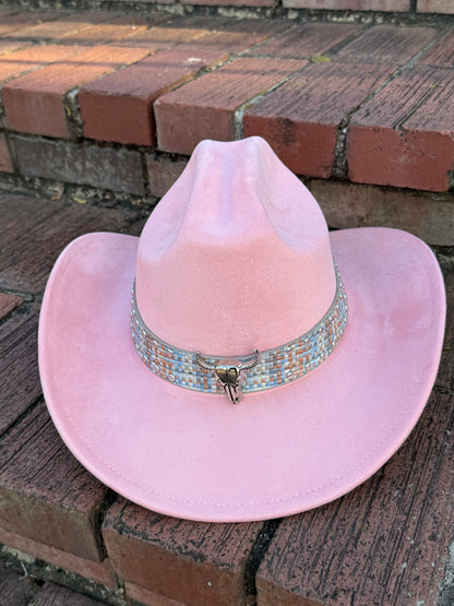 Premium Roughstock Suede pinched Cowboy Hat