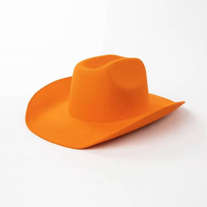 100% Wool Cowboy Hat Solid, Solid Cowboy Hat for Burning
