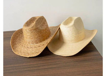 Turfing Straw Cowboy Hat