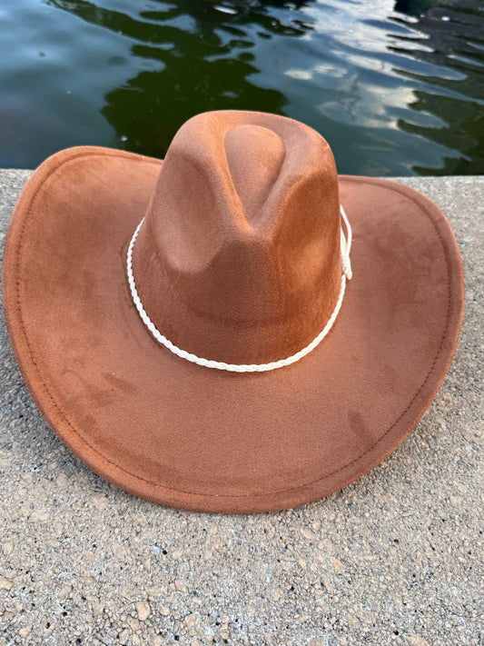 Premium Suede Cowboy Hat - Accessorizmee