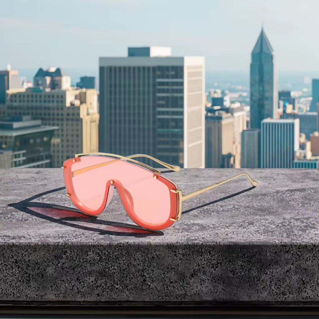 For you statement Sunglasses, Durable Resin & Metal Unisex Design - Lightweight - Accessorizmee