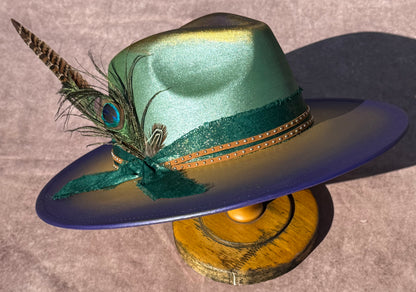 Custom Mardi Rex Fedora Hat