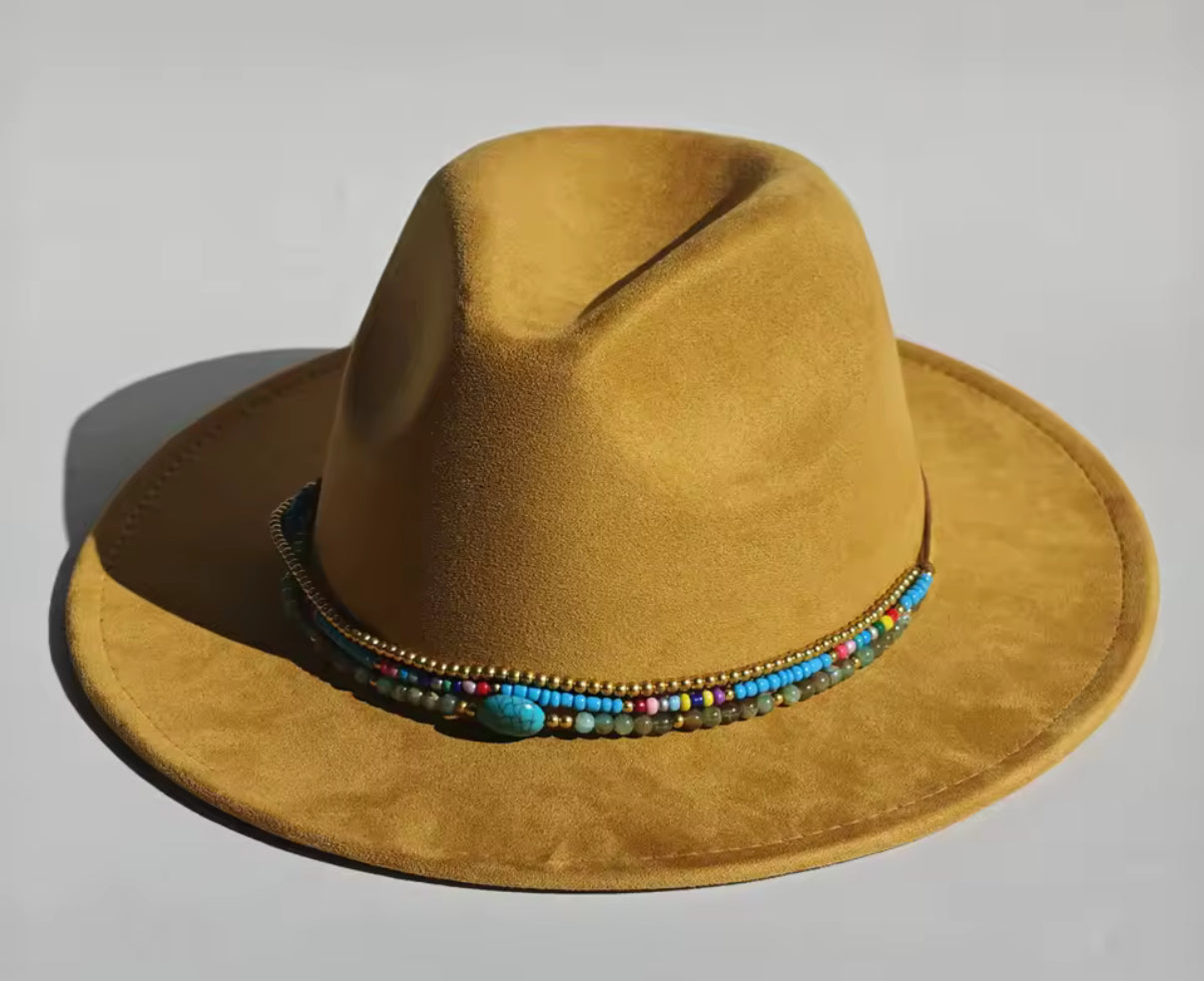 Glimpse Suede Fedora Hat