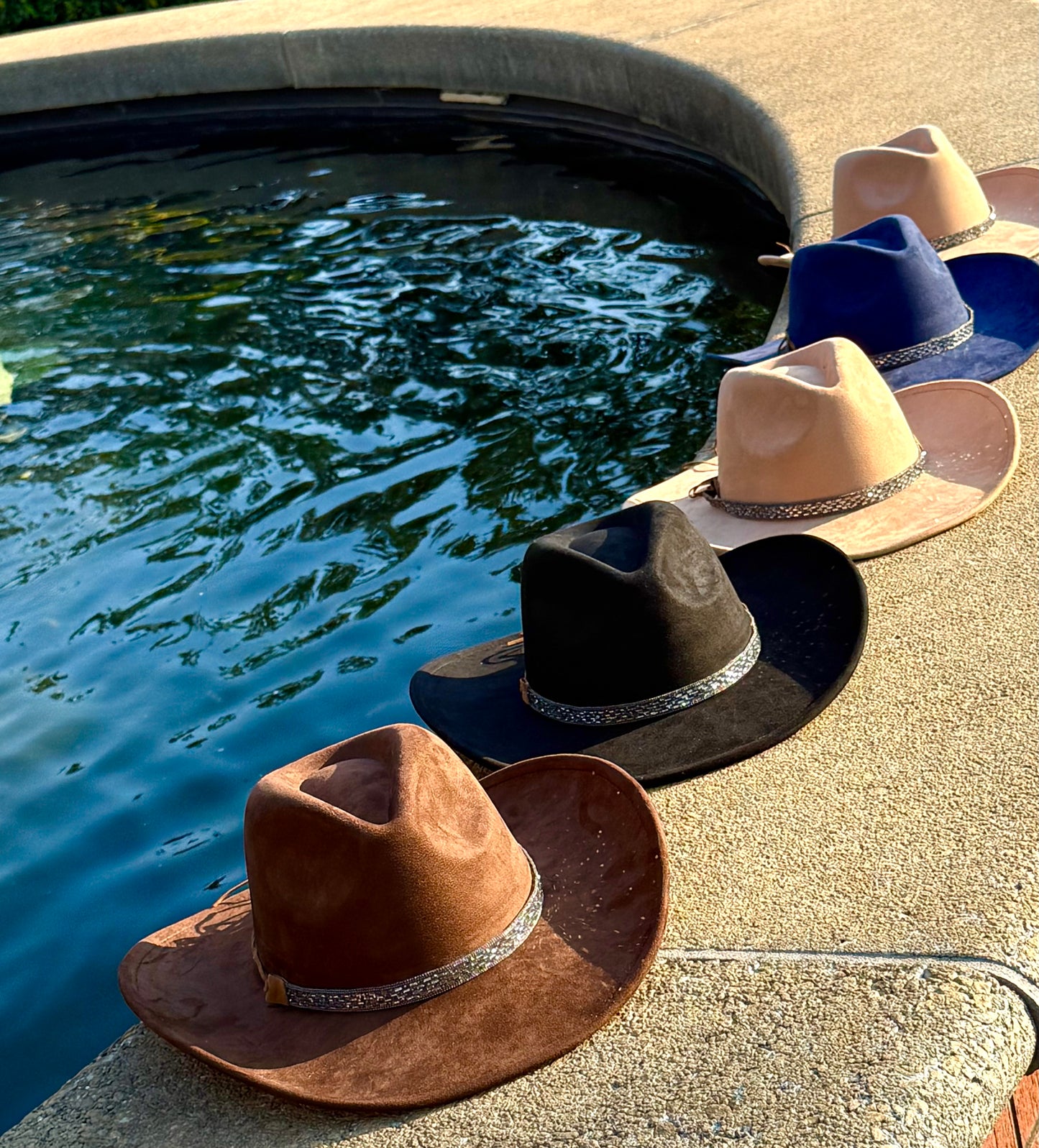 Night Rise Suede Cowboy Hat