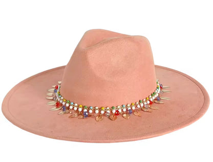 Infinity Suede Wide Brim Fedora