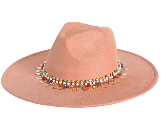 Infinity Suede Wide Brim Fedora