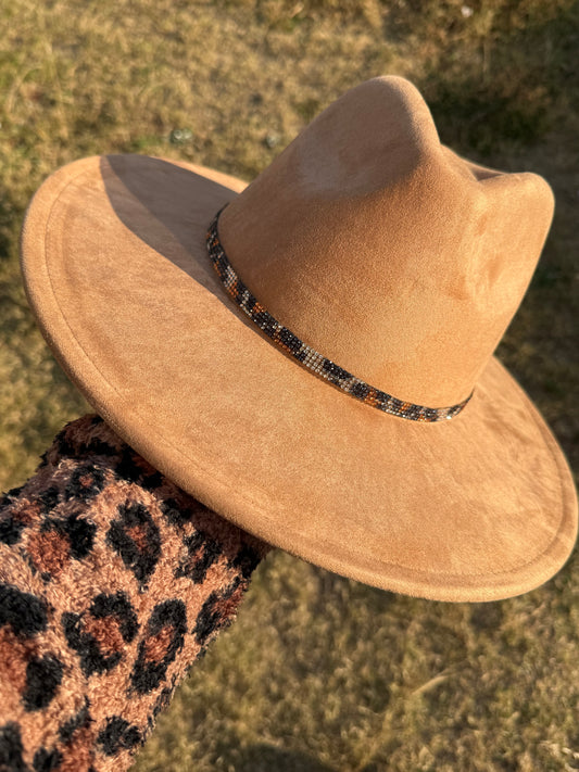 Leopard Sun Premium Suede Hat