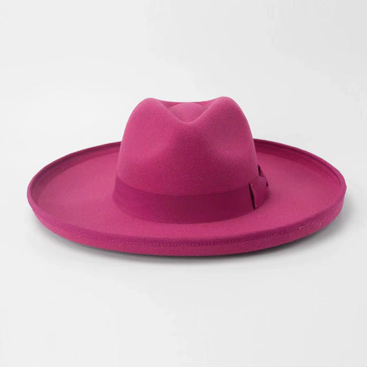 Wide Brim Pencil brim Fedora