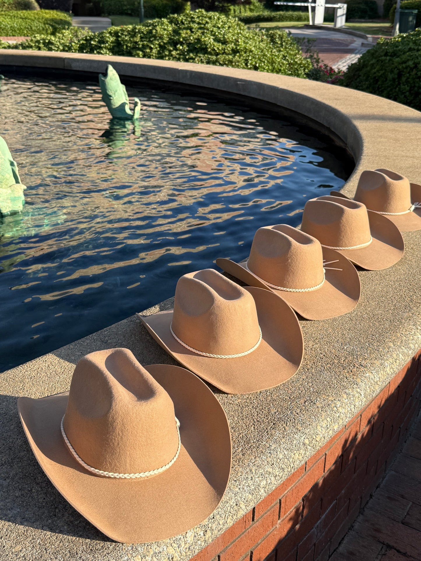 100% Wool Cowboy Hat Solid, Solid Cowboy Hat for Burning