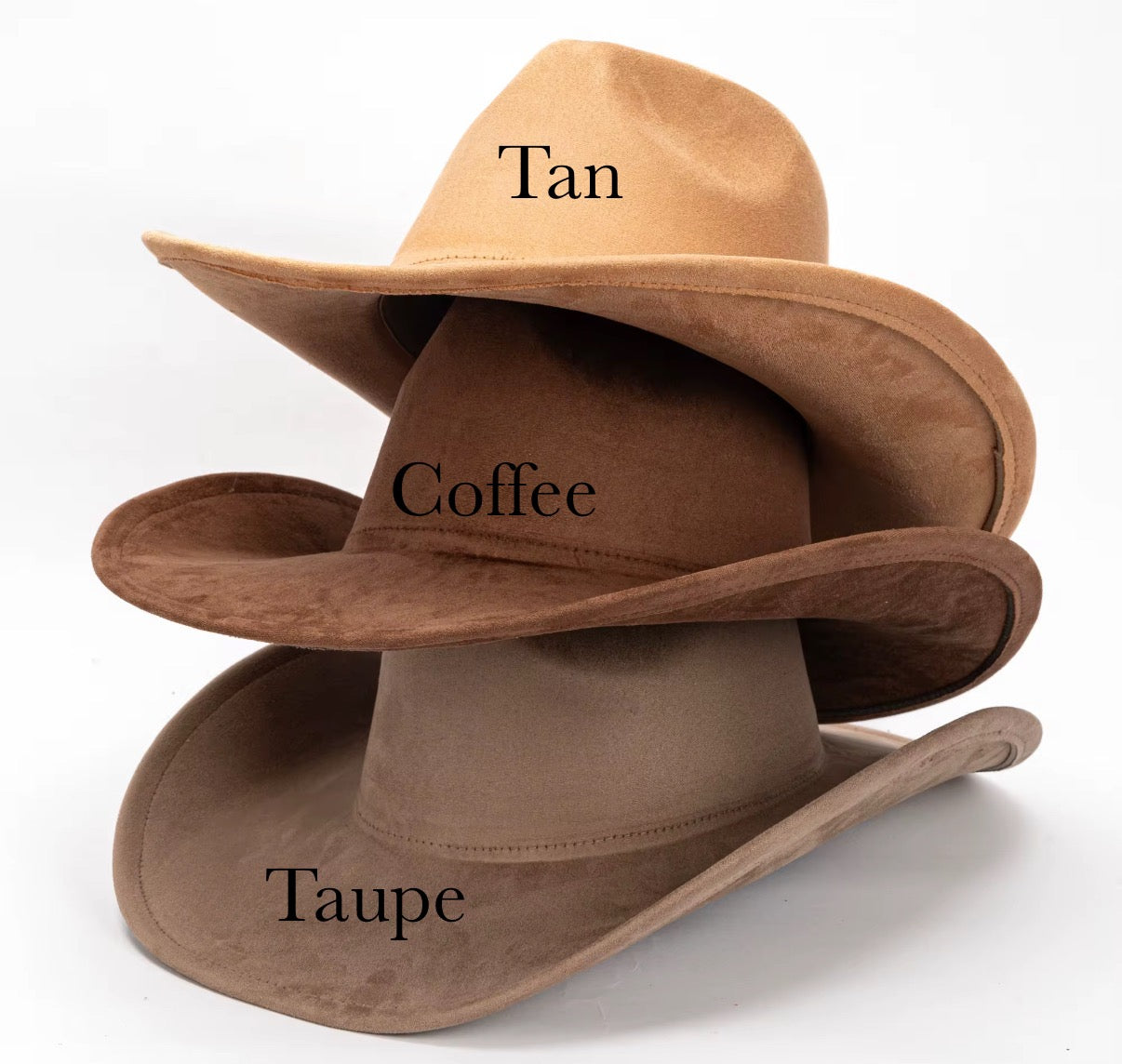 Premium Suede Relaxed Cowboy hat