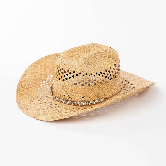 Beyond Ruff Straw Cowboy Hat - Accessorizmee
