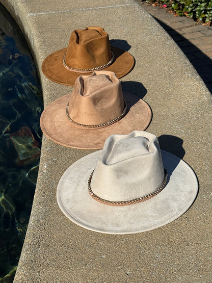 Arrowhead Widebrim gold Design with Decorative Colorful Accents