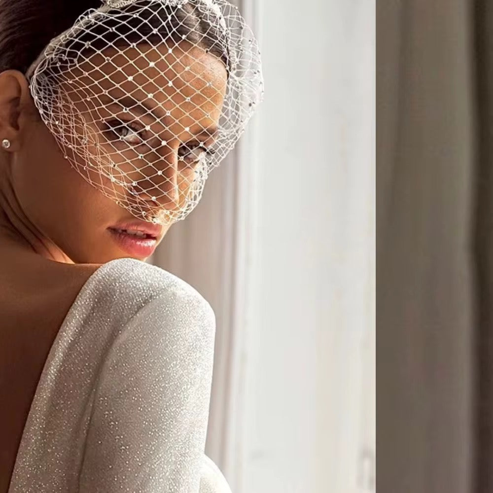 Diamond Face Veil