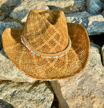Relaxed Straw Cowboy Hat