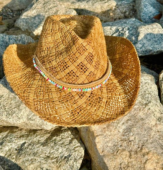 Relaxed Straw Cowboy Hat