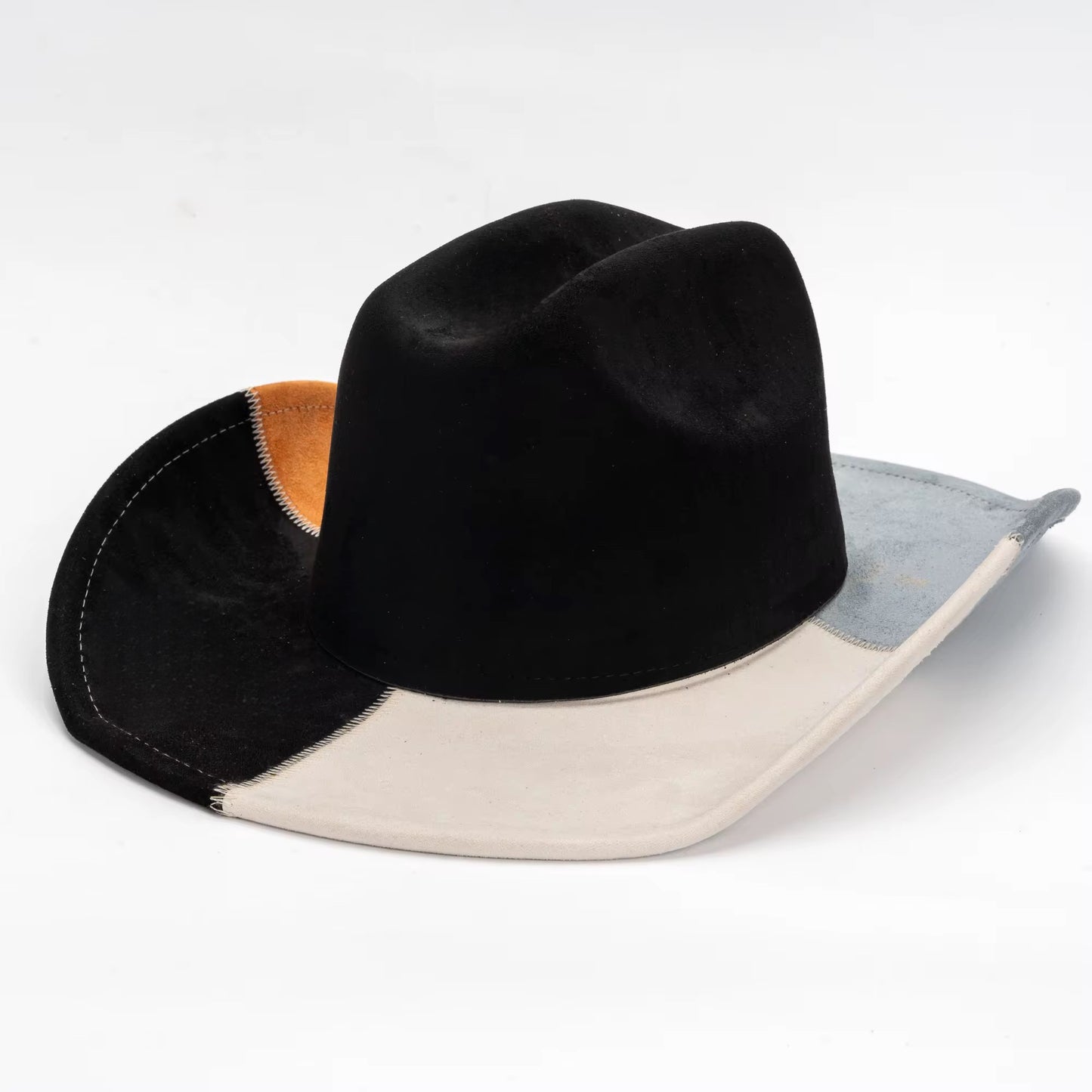 Patchedup -premium Suede Cowboy Hat
