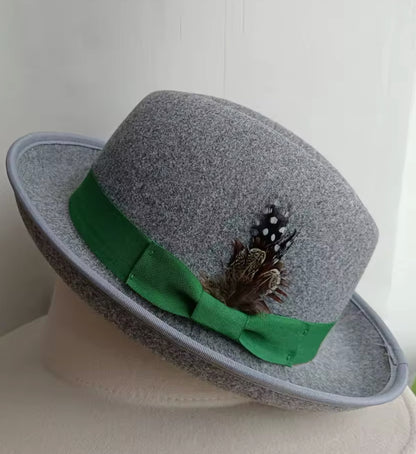 The Feathered Dapper Hat - Classic Design, Comfortable Fit, Perfect for Everyday Wear